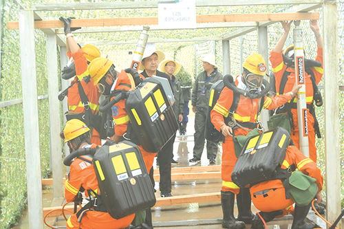 提升技能水平 护航安全生产 山西省第十一届矿山救援技术竞赛侧记