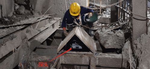 硬核的矿山溜井测深技术